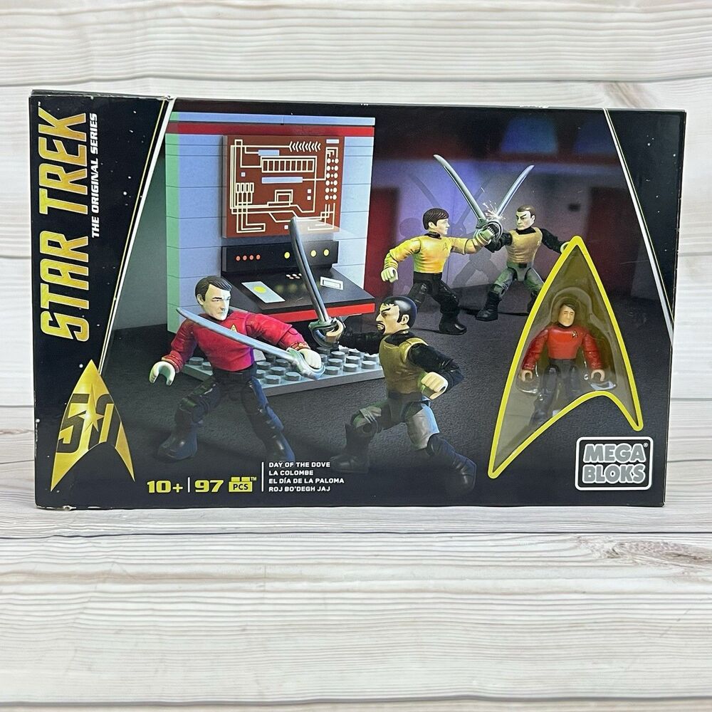 Mega Bloks Star Trek Original Series Day of the Dove DPY05 Construx Set - SEALED